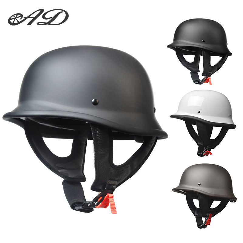 Motorcycle Gear Sale - Bestseller Unisex Retro ABS Motorrad Halbschalenhelm