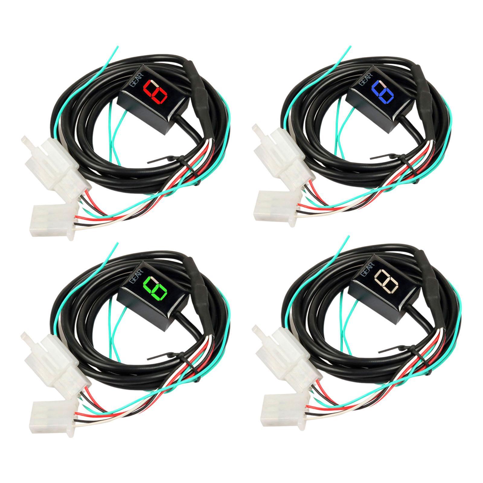 Motorcycle Gear Indicator Install - Motorrad-Ganganzeiger, Modifikationszubehör, einfach zu installieren, praktischer