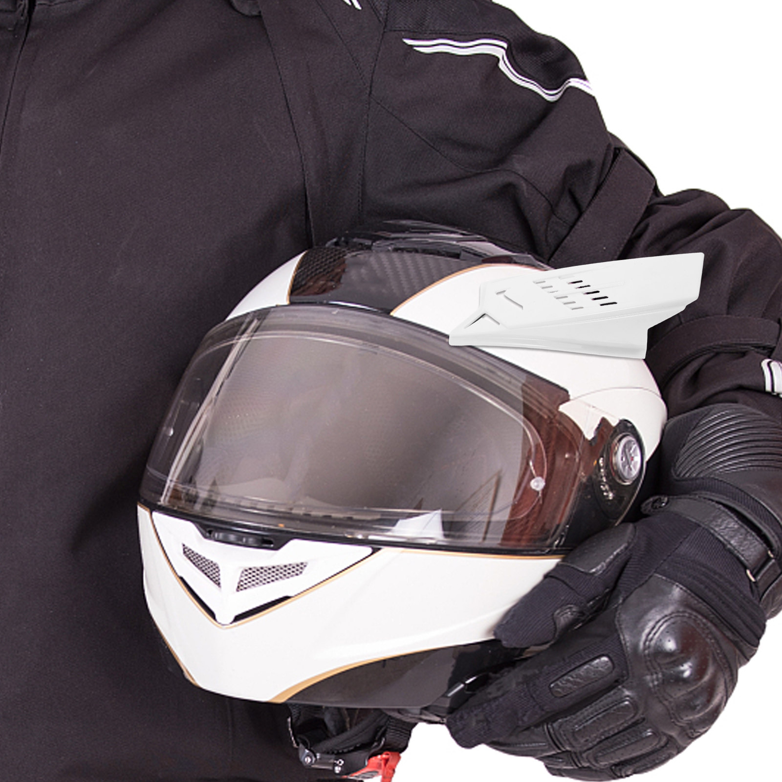 Fahrradhupe 1 Paar Leichte Pun – Motorcycle Gear White Bewertung und Preis