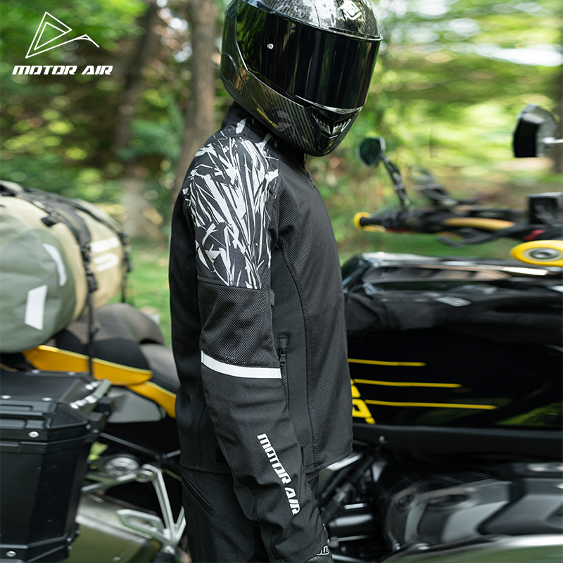 Schwarz-weiße Motorradjacke, n – Motorcycle Gear White Bewertung und Preis