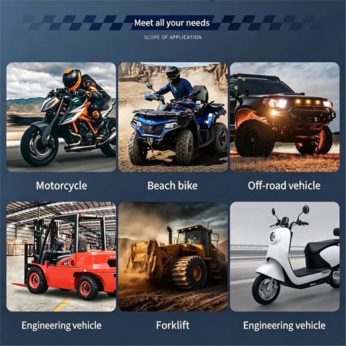 PHONE&GEAR 3-Zoll LED-Pod-Sche – Motorcycle Gear Manufacturers Bewertung und Preis
