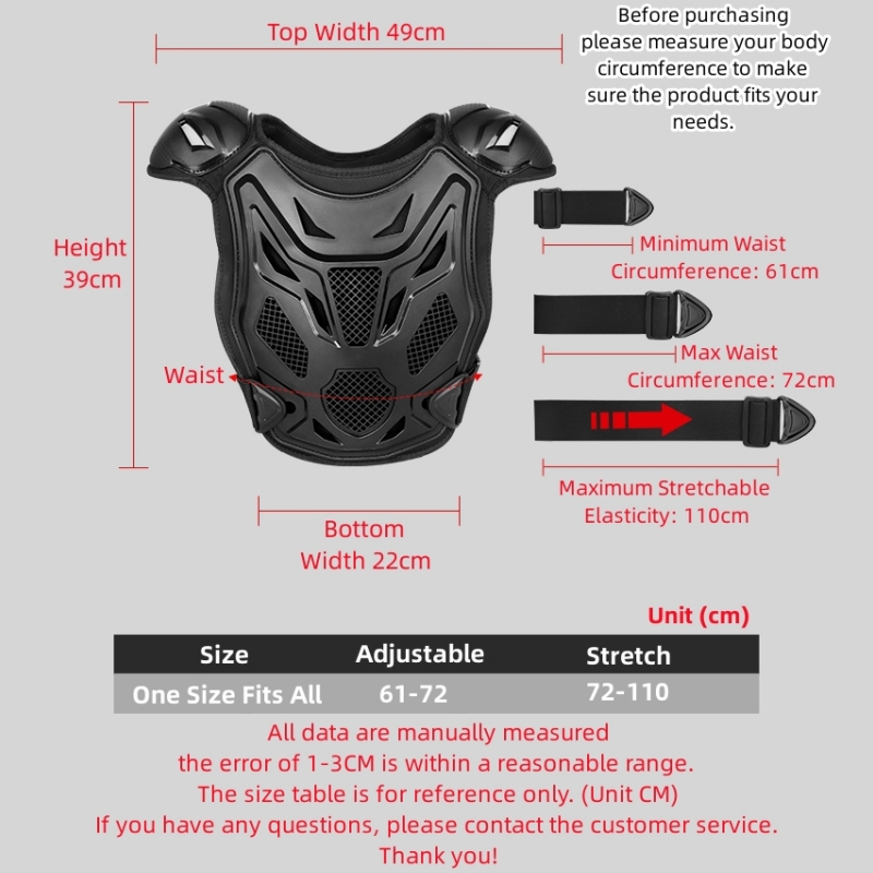 Kinder-Motorrad-Schutzweste, 5 – Chest Protector Armor Bewertung und Preis