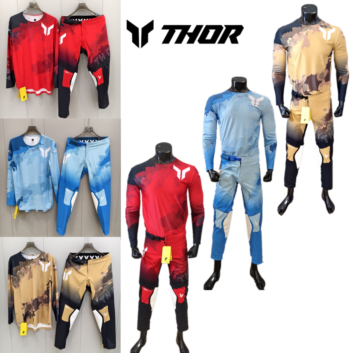 THOR Motocross-Ausrüstungsset  – Motorcycle Gear Sale Bewertung und Preis